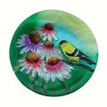 Songbird Essentials 20 in. Diameter Goldfinch Birdbath SE5030